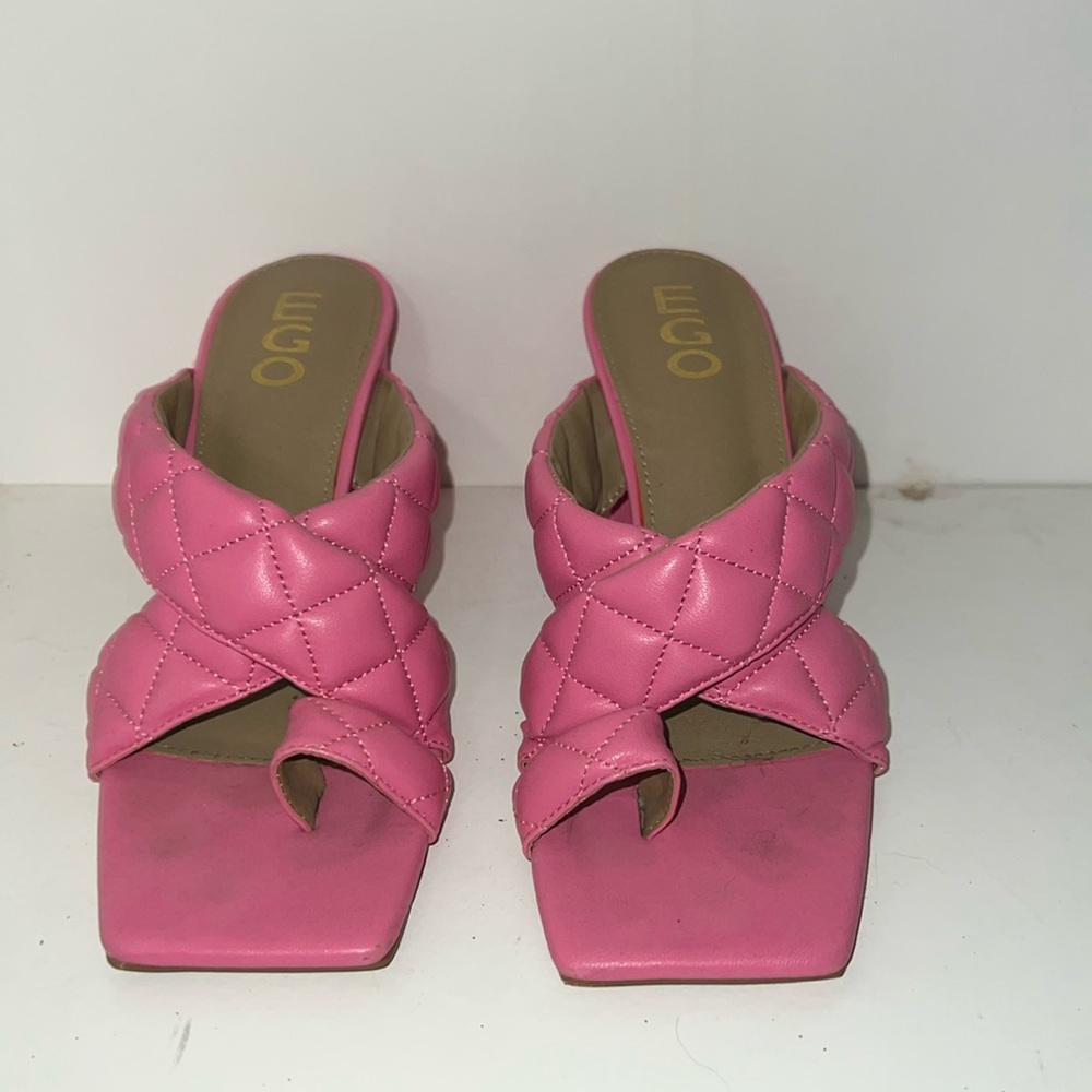 Hot pink heels